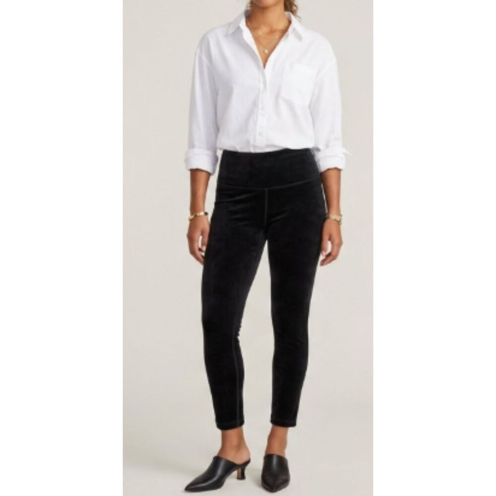SPANX Velvet Leggings Black Size M